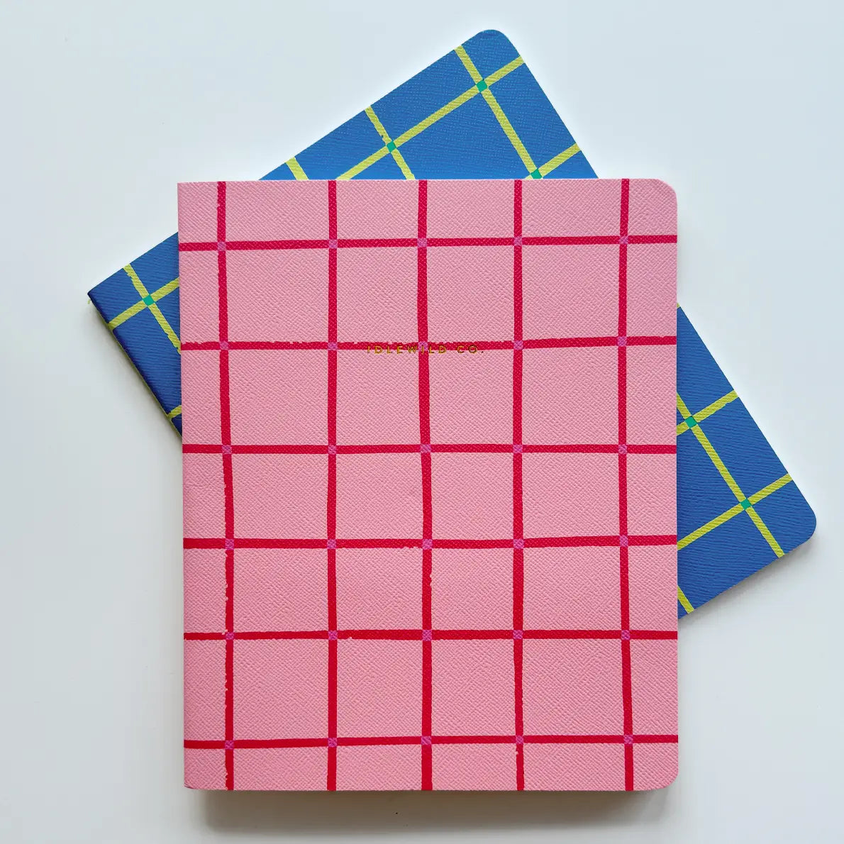 Vibrant Grid Notebook Duo