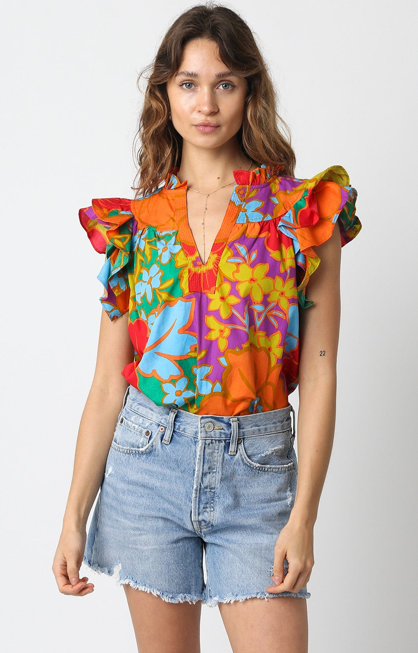 Mable Floral Top