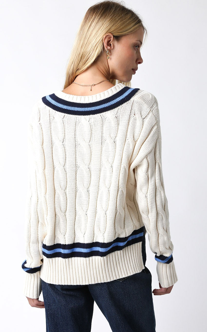 Priscilla Cream Sweater