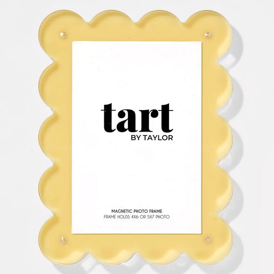 Butter Yellow Large Acrylic Picture Frame