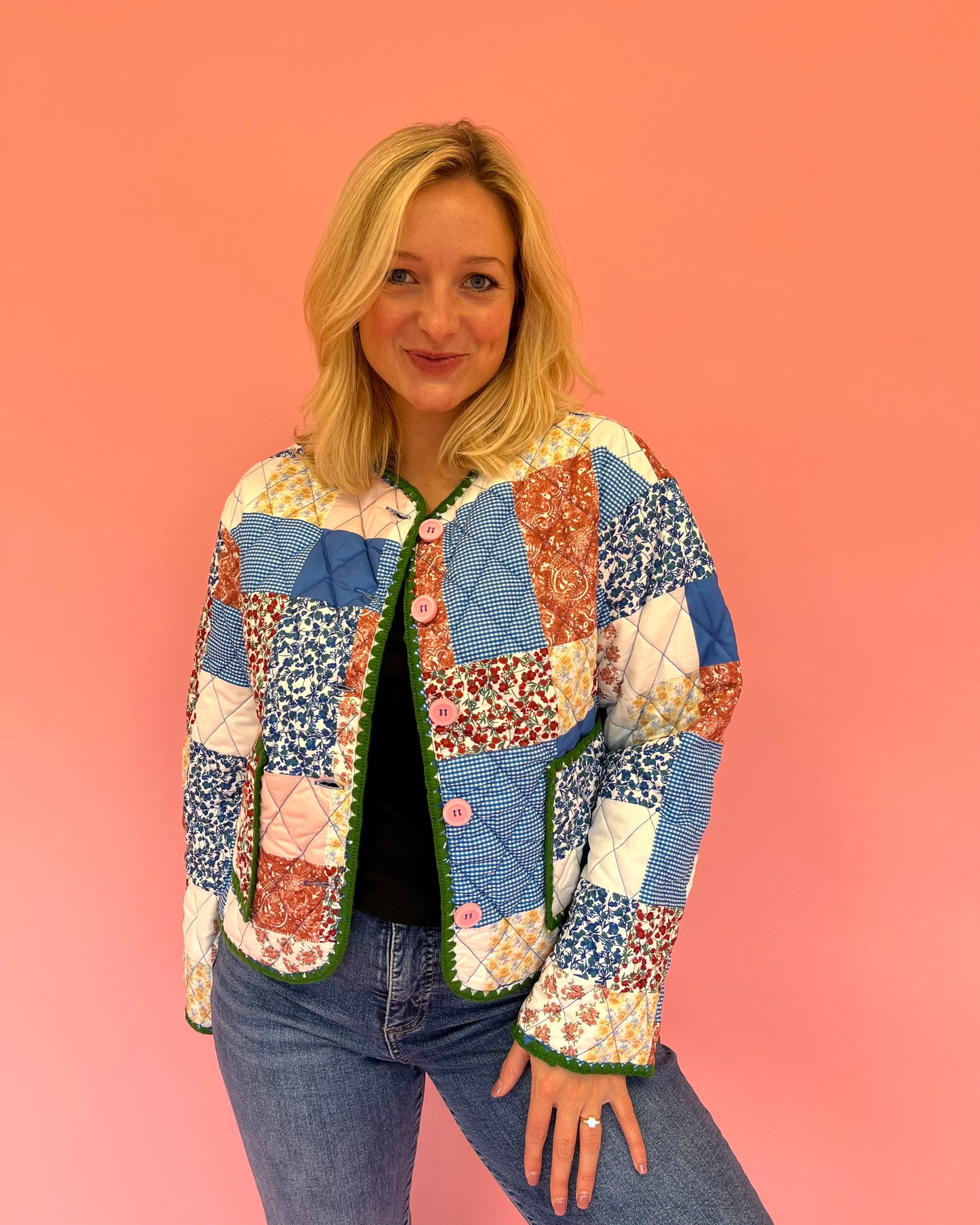 Danny Patchwork Quilted Jacket