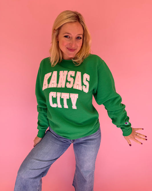 Kansas City Green Crewneck