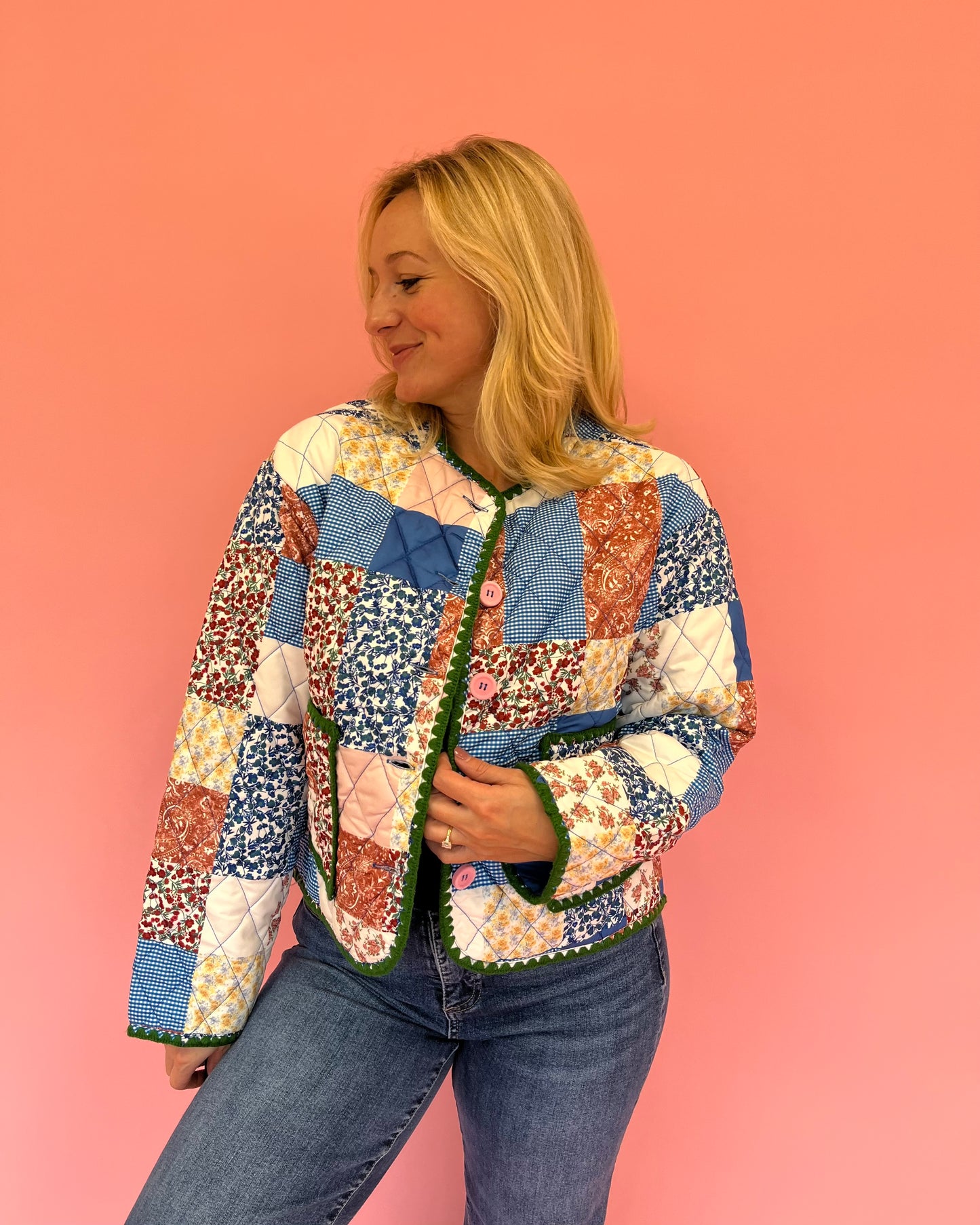 Danny Patchwork Quilted Jacket