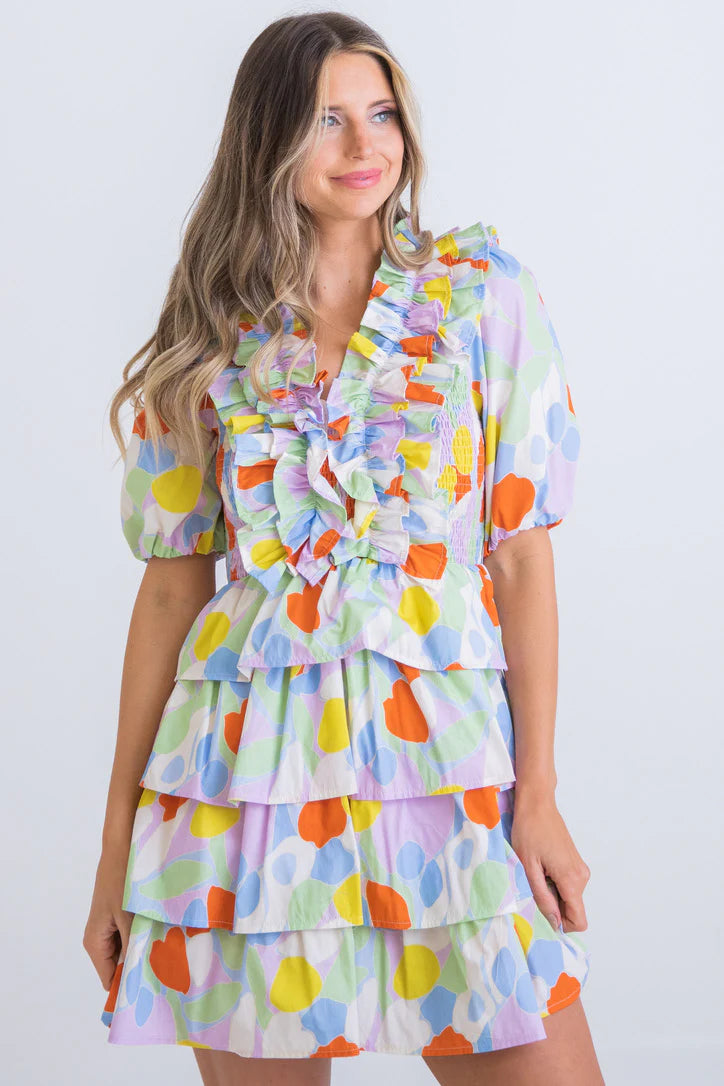 Lani Ruffle Dress