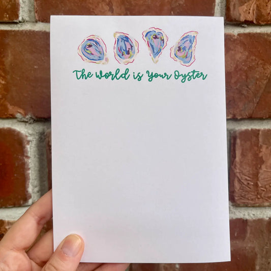 Oyster Notepad