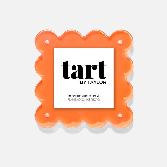 Orange Acrylic Mini Picture Frame