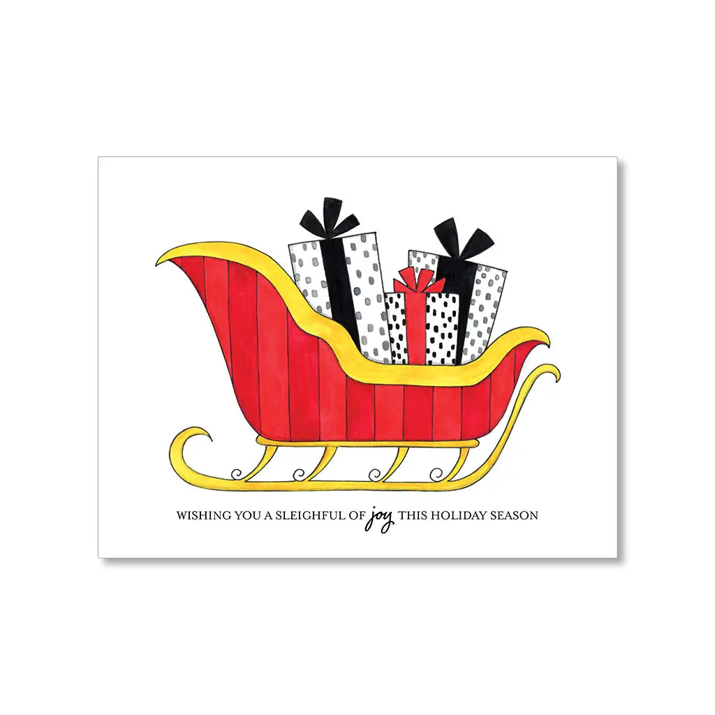 Sleigh Full of Joy Holiday Card