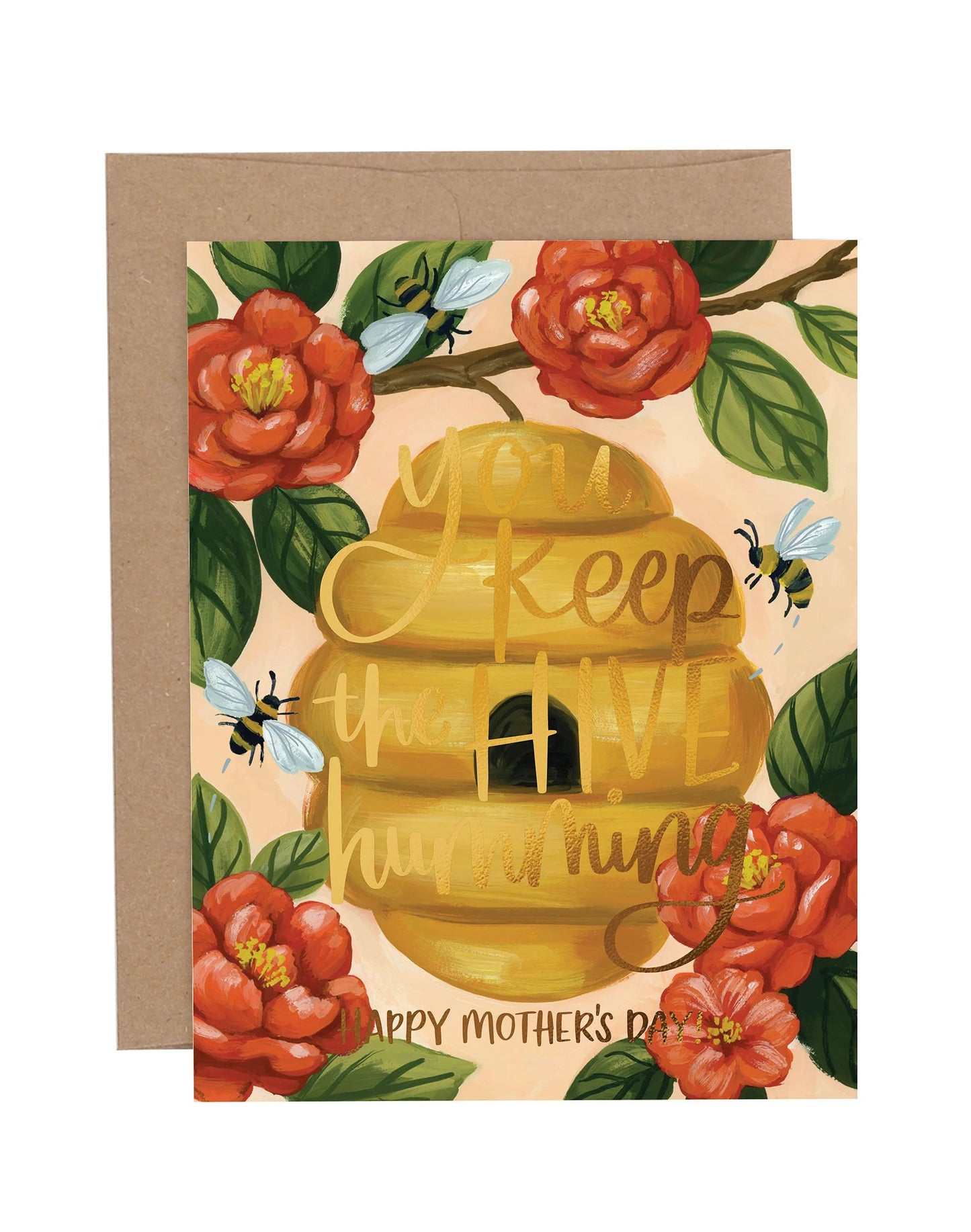 You Keep the Hive Humming Card