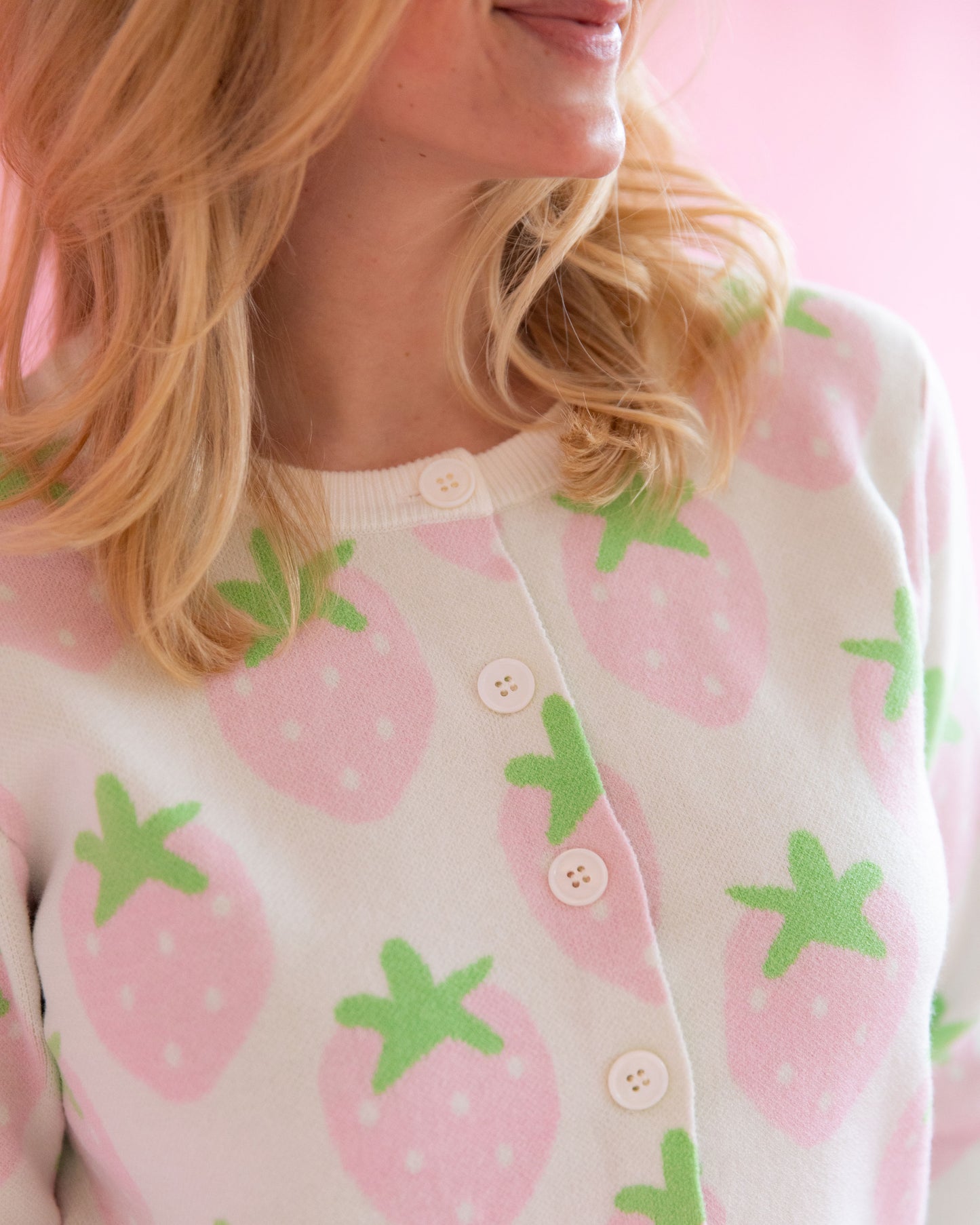 Sweet Love Strawberry Cardigan