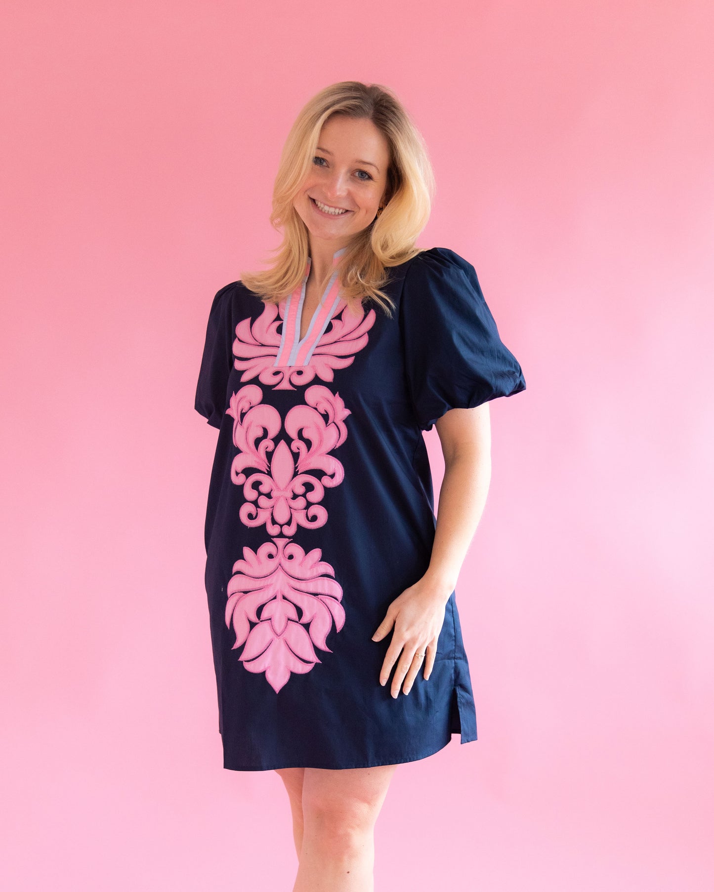 Margo Navy Dress