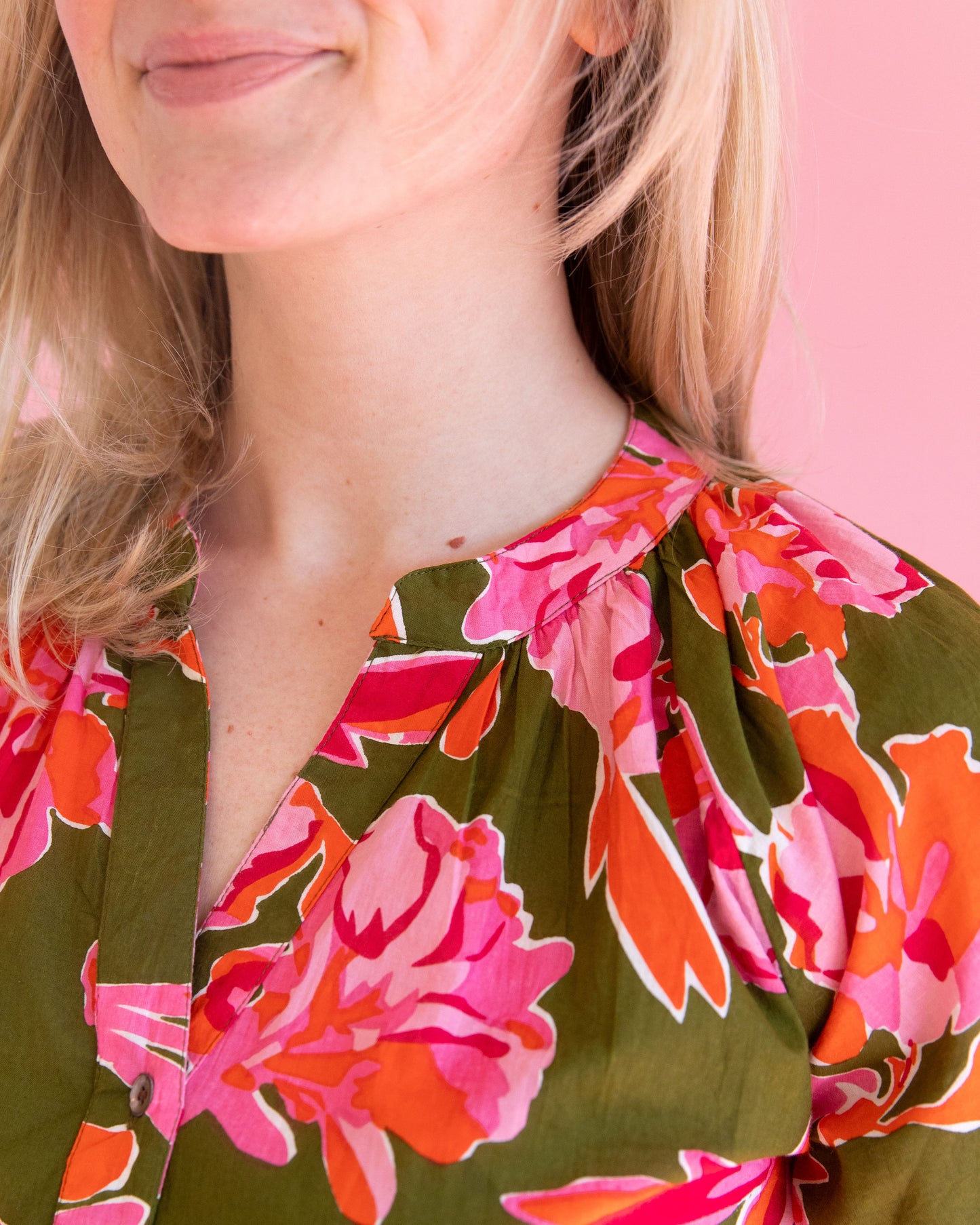 Angie Floral Top