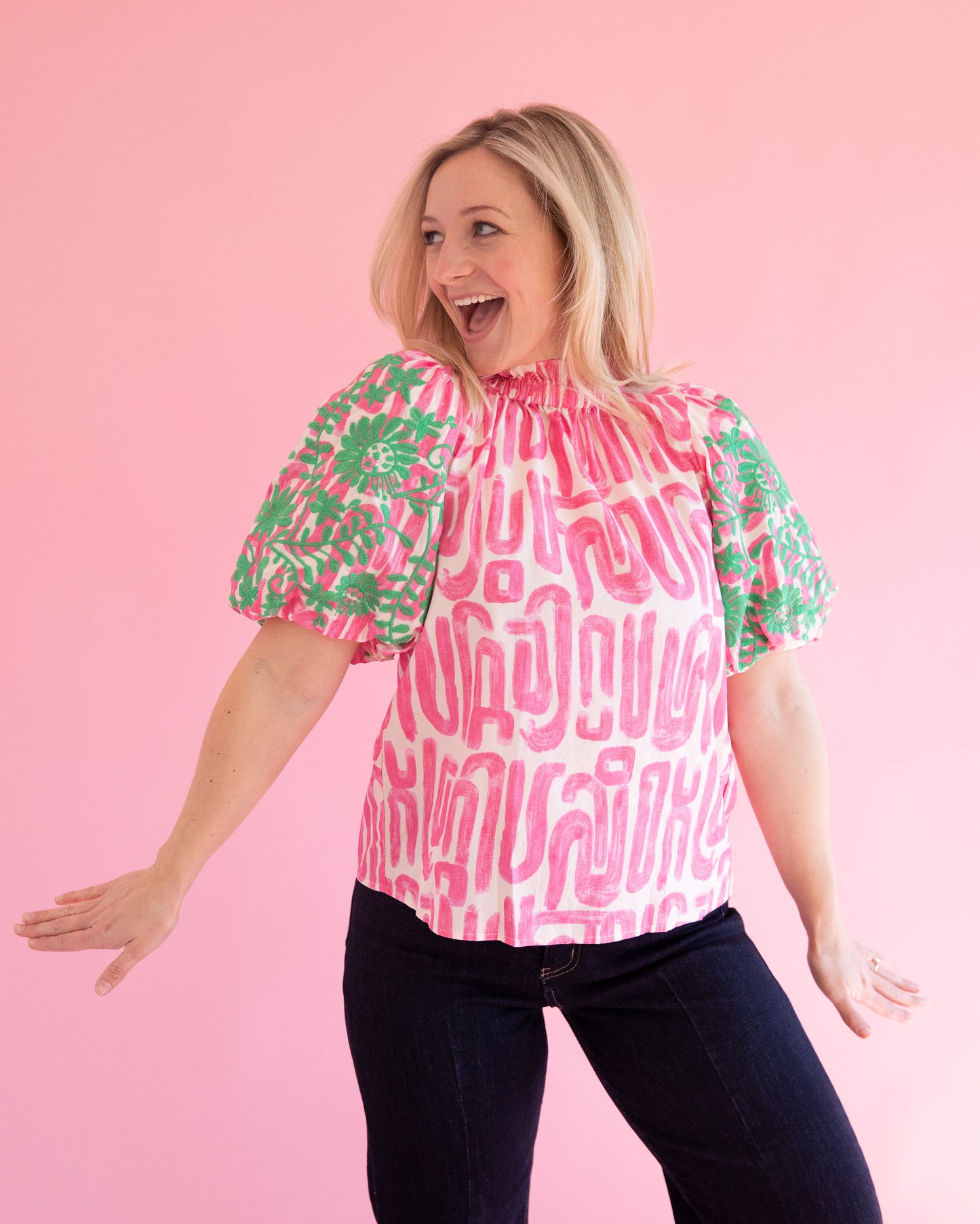 Molly Jane Pink Top