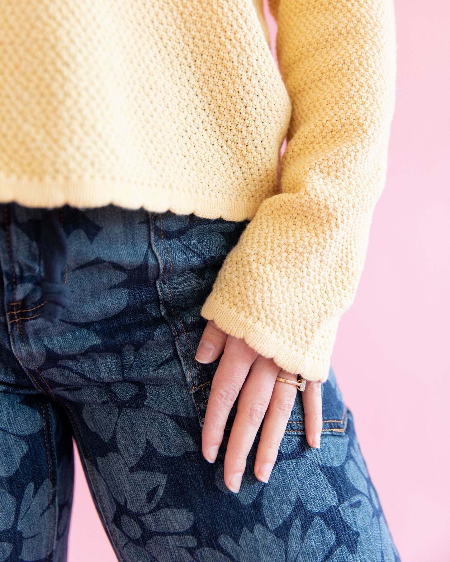 Sophie Butter Yellow Cardigan