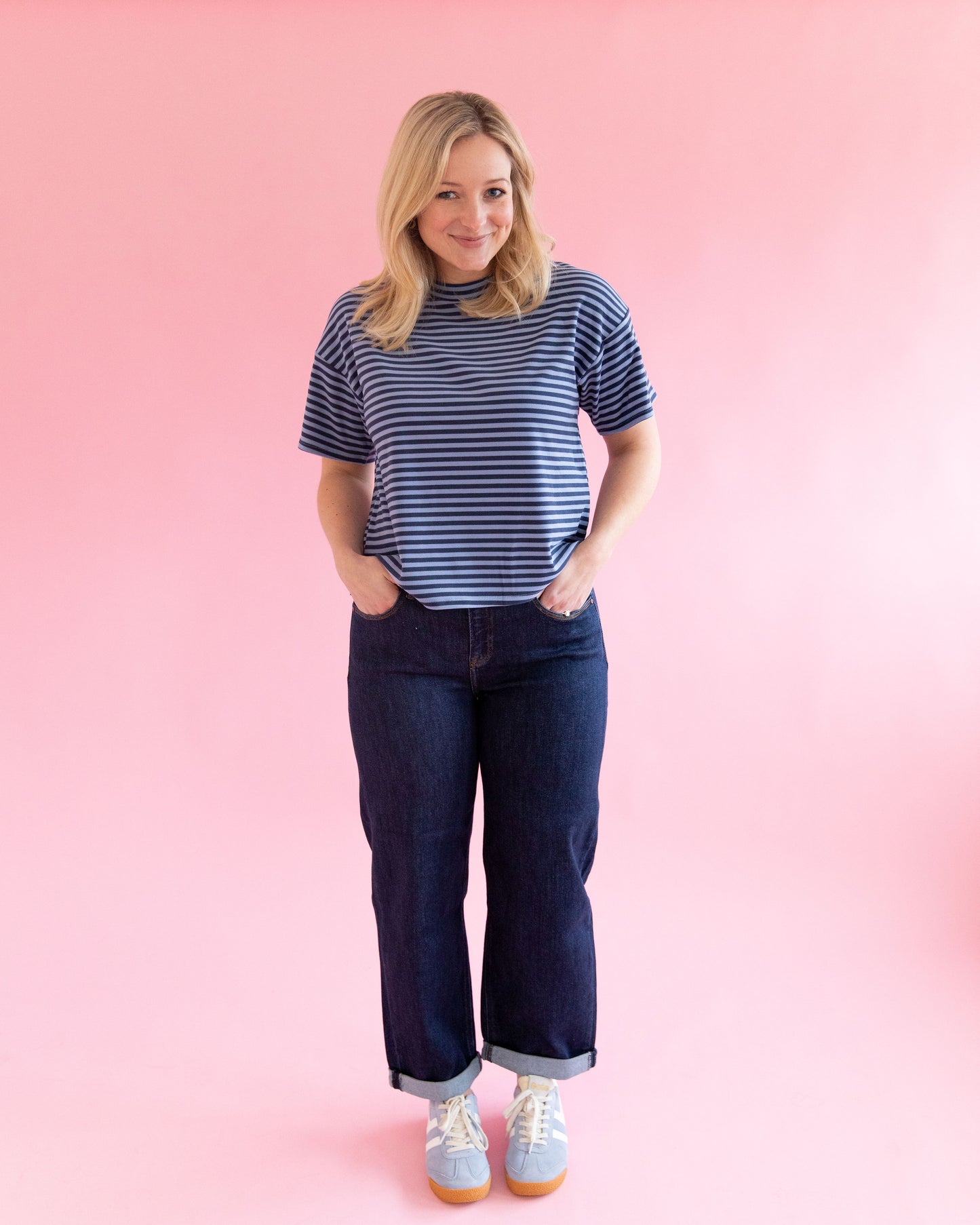 Michelle Slouchy Boyfriend Cuffed Jean