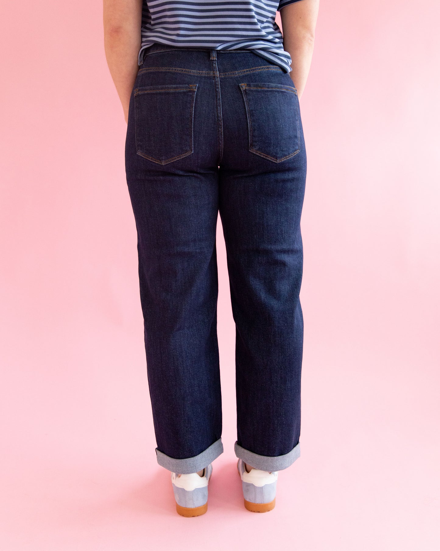 Michelle Slouchy Boyfriend Cuffed Jean