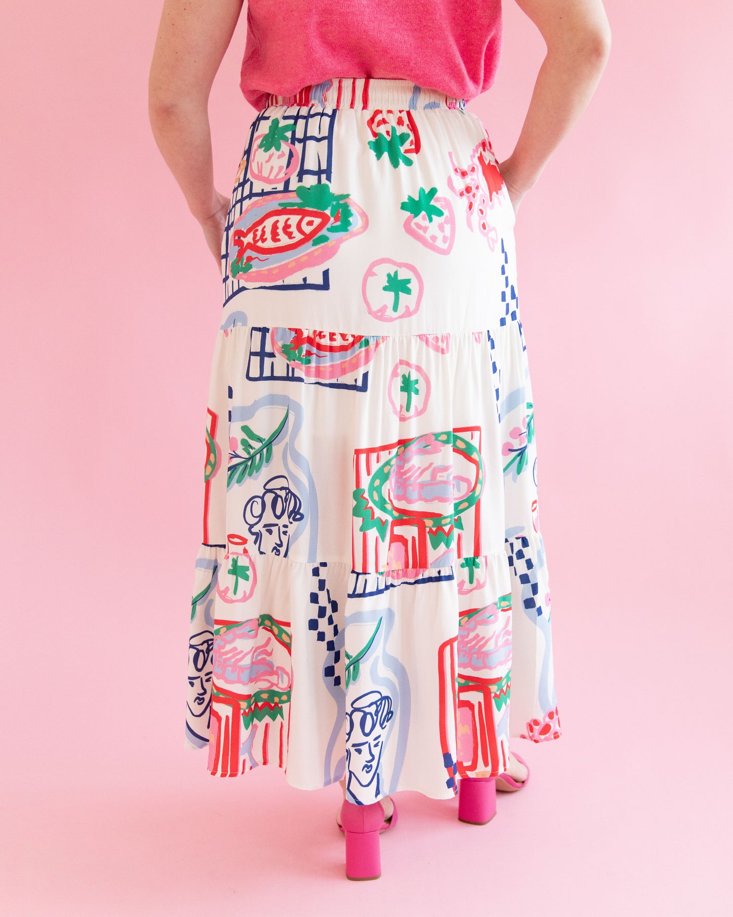 Sunny Days Midi Skirt