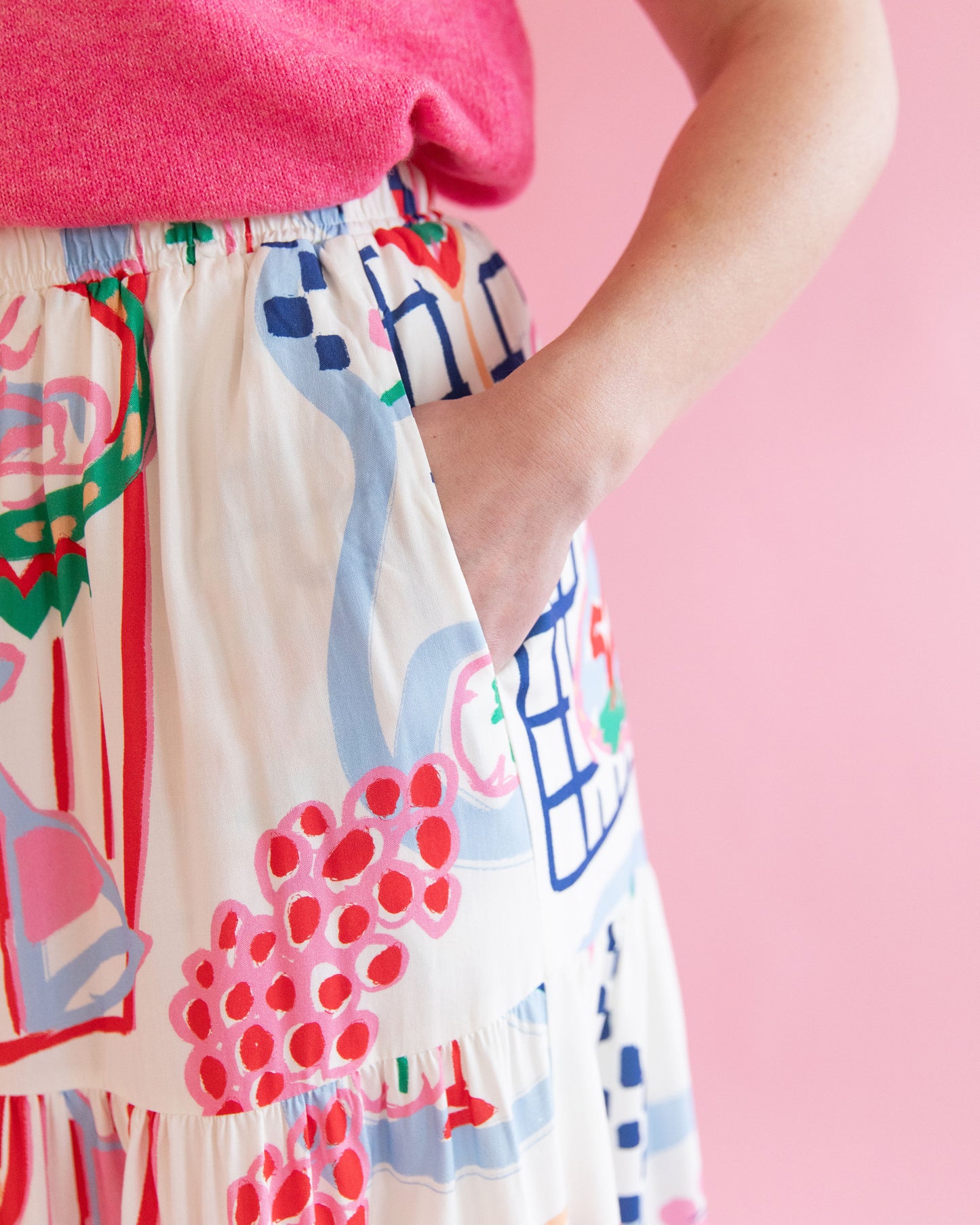 Sunny Days Midi Skirt