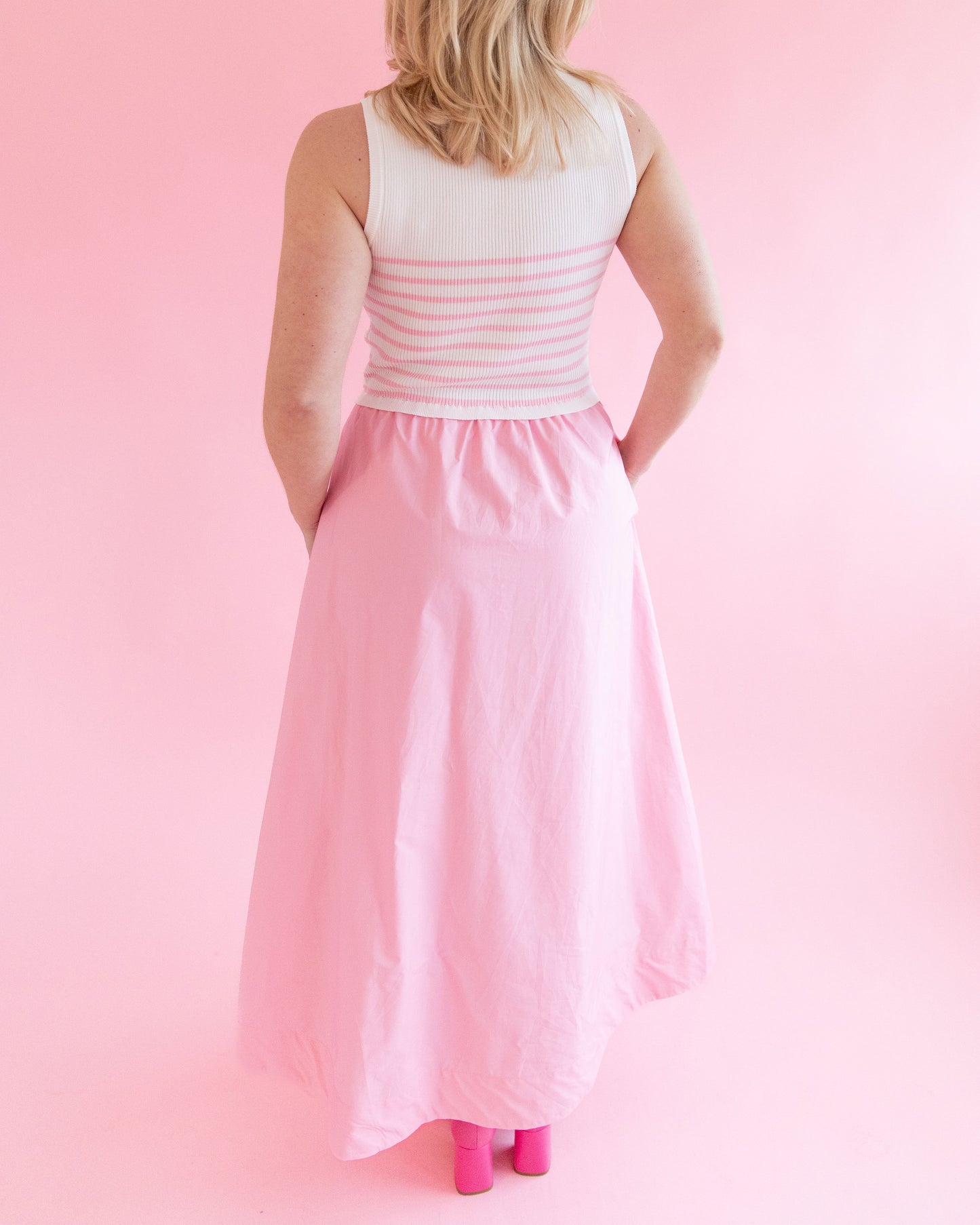 Lauren Pink Knit Dress