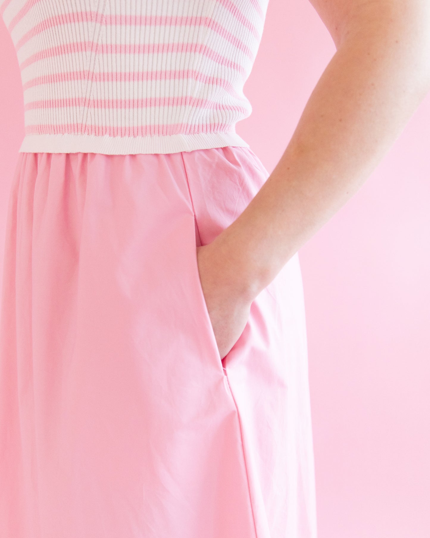 Lauren Pink Knit Dress