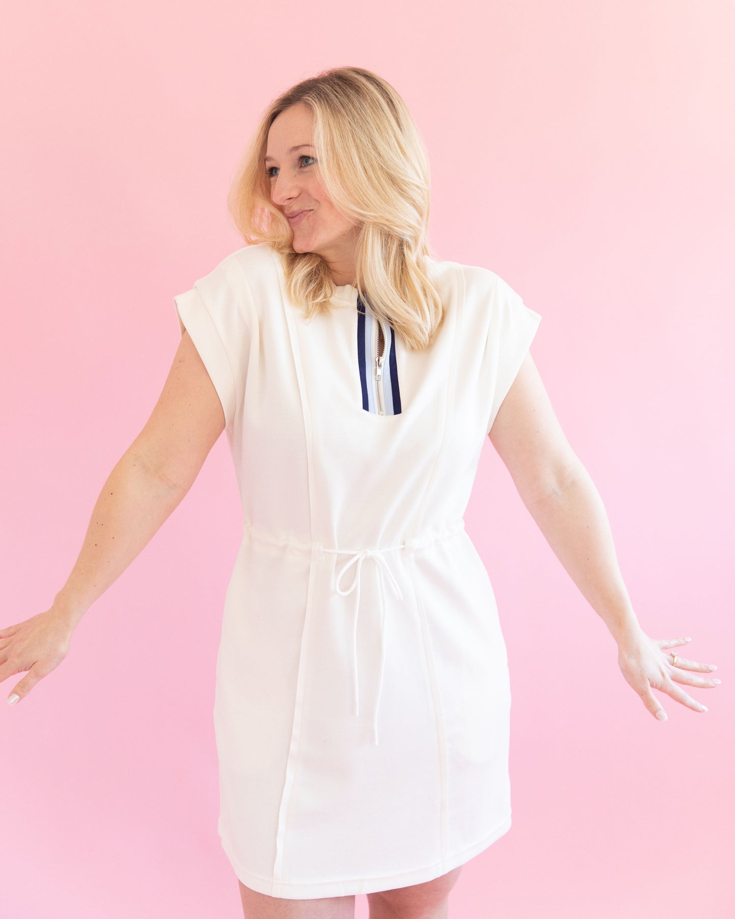 Nola Cream Dress