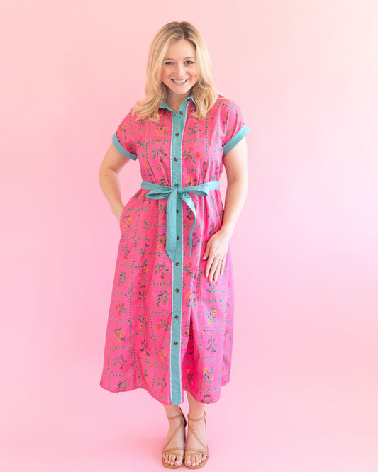 Paige Peony Midi Dress