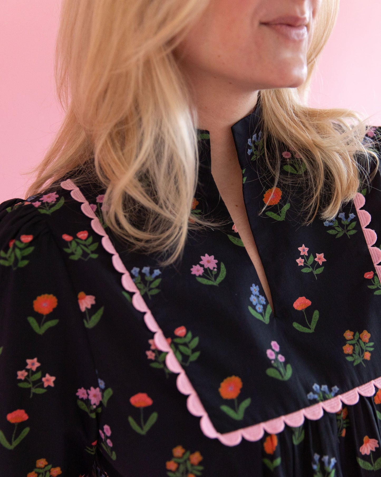Lyla Black Floral Top