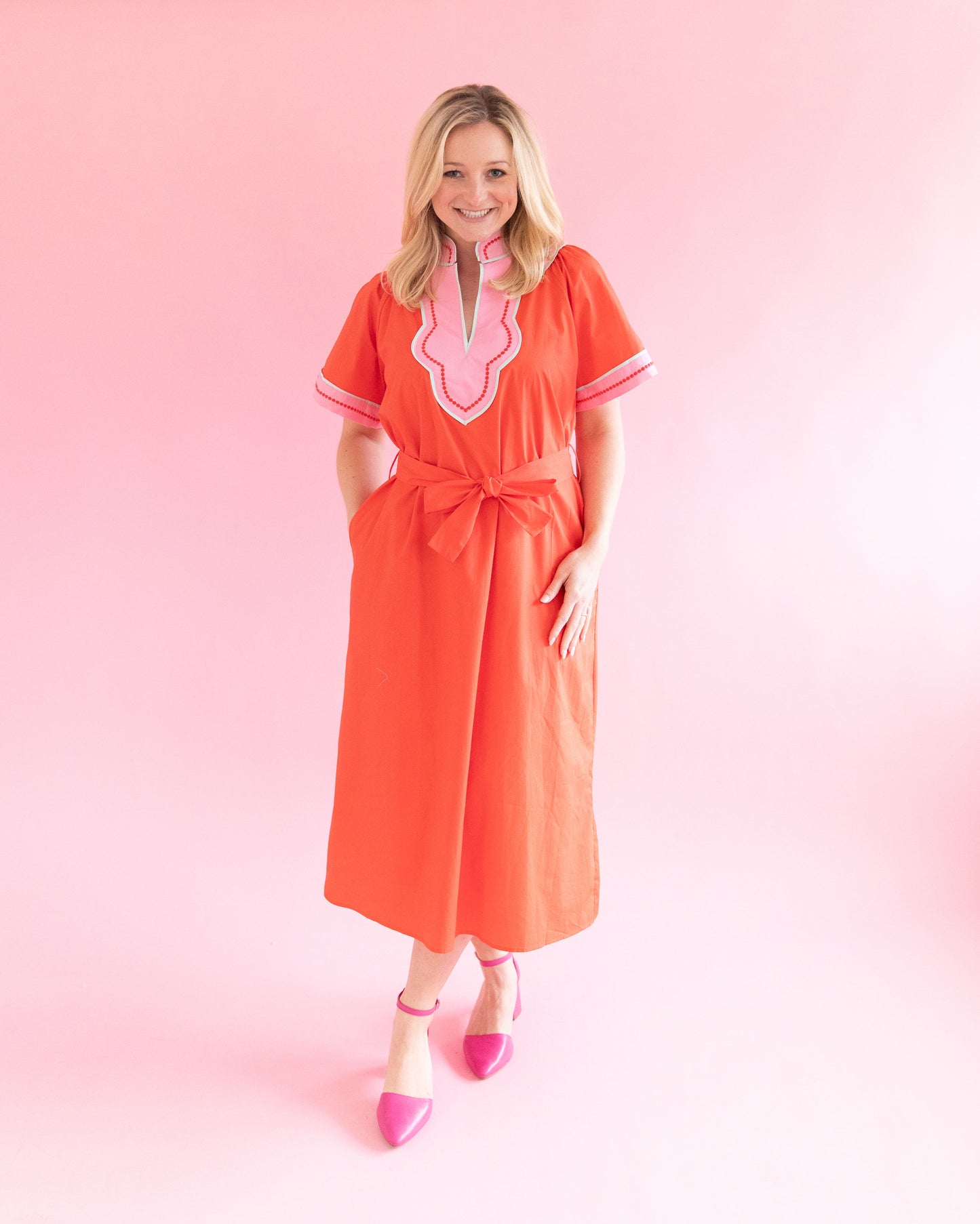 Hattie Fun Loving Midi Dress