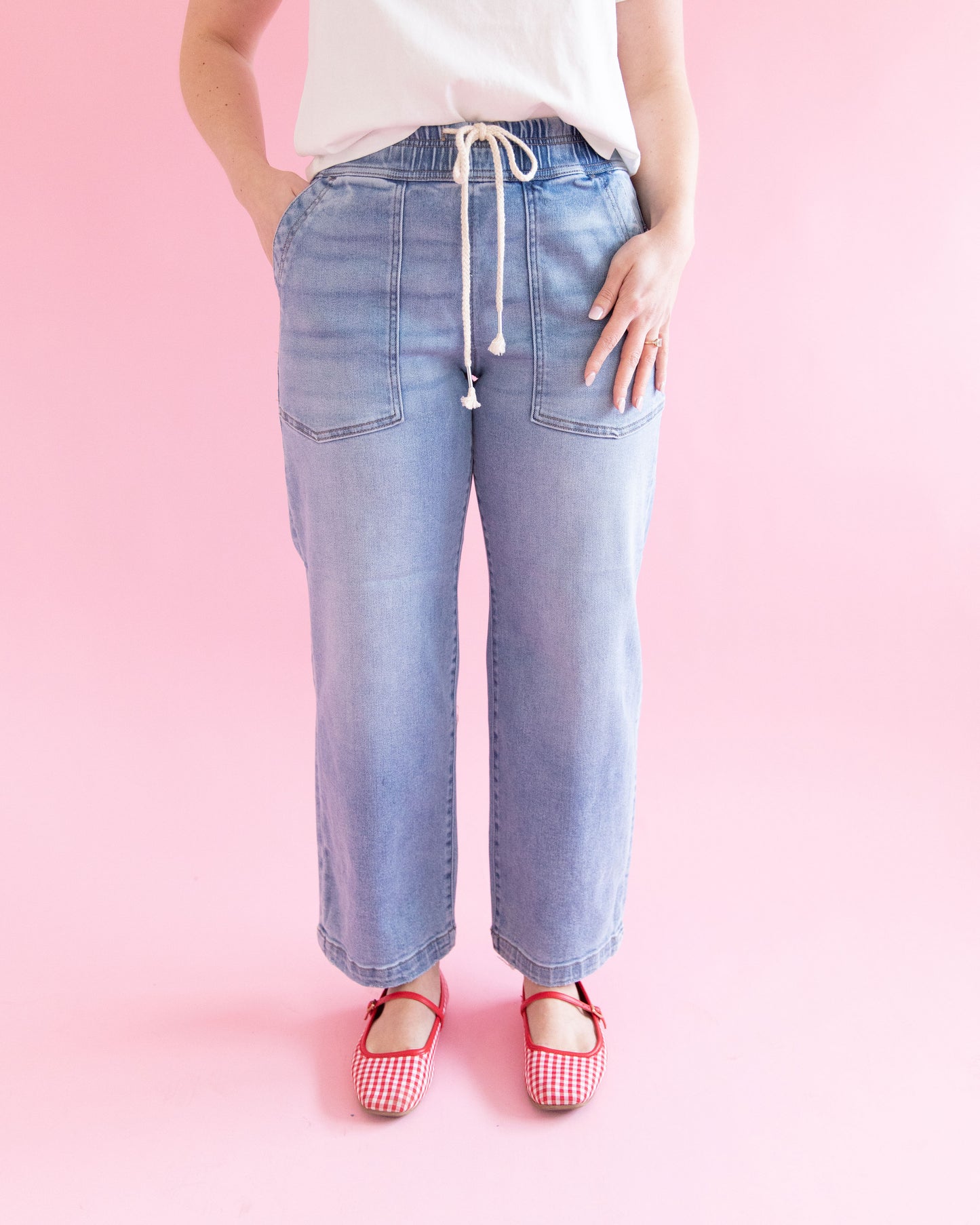Maisie Medium Wash Slouchy Jean