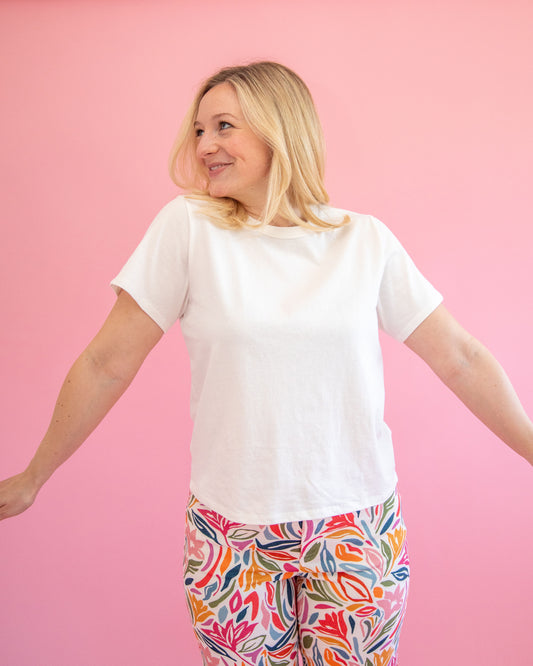 Jane Classic White Tee