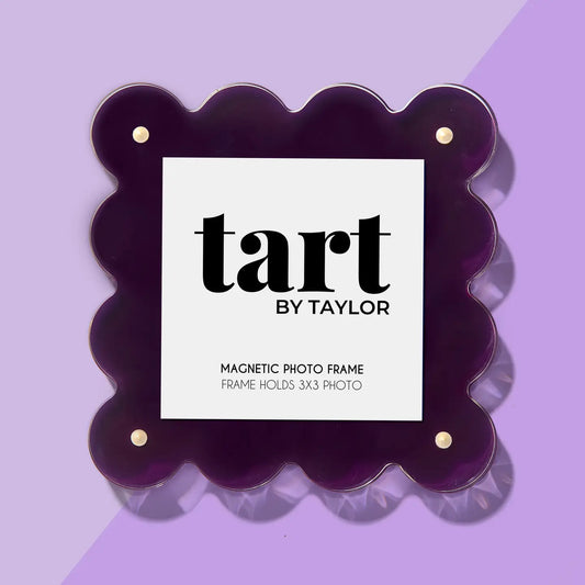 Plum Acrylic Mini Picture Frame