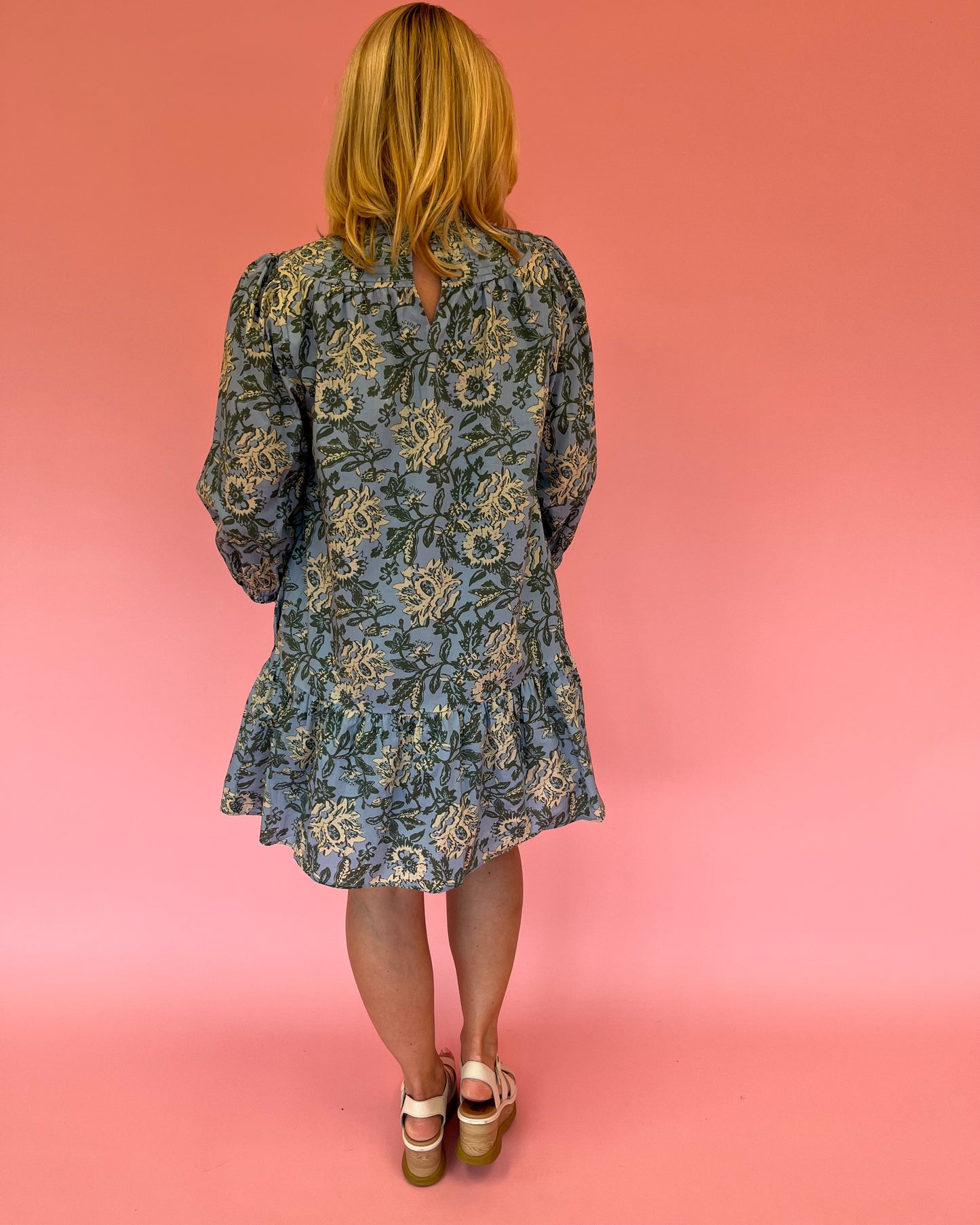 Ronnie Long Sleeve Floral Dress