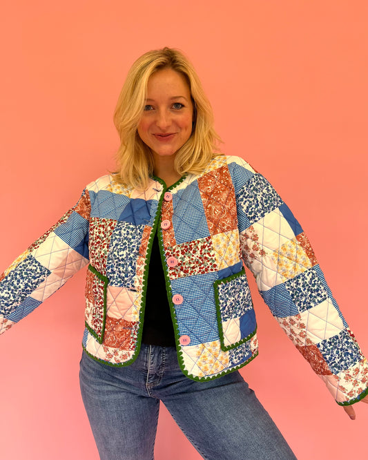Danny Patchwork Quilted Jacket