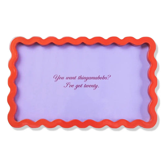 Thingamabobs Scallop Tray