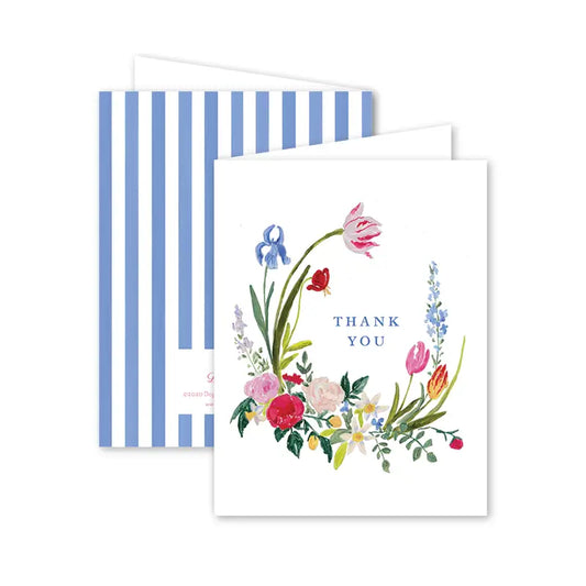 Dutch Baroque Thank You Card