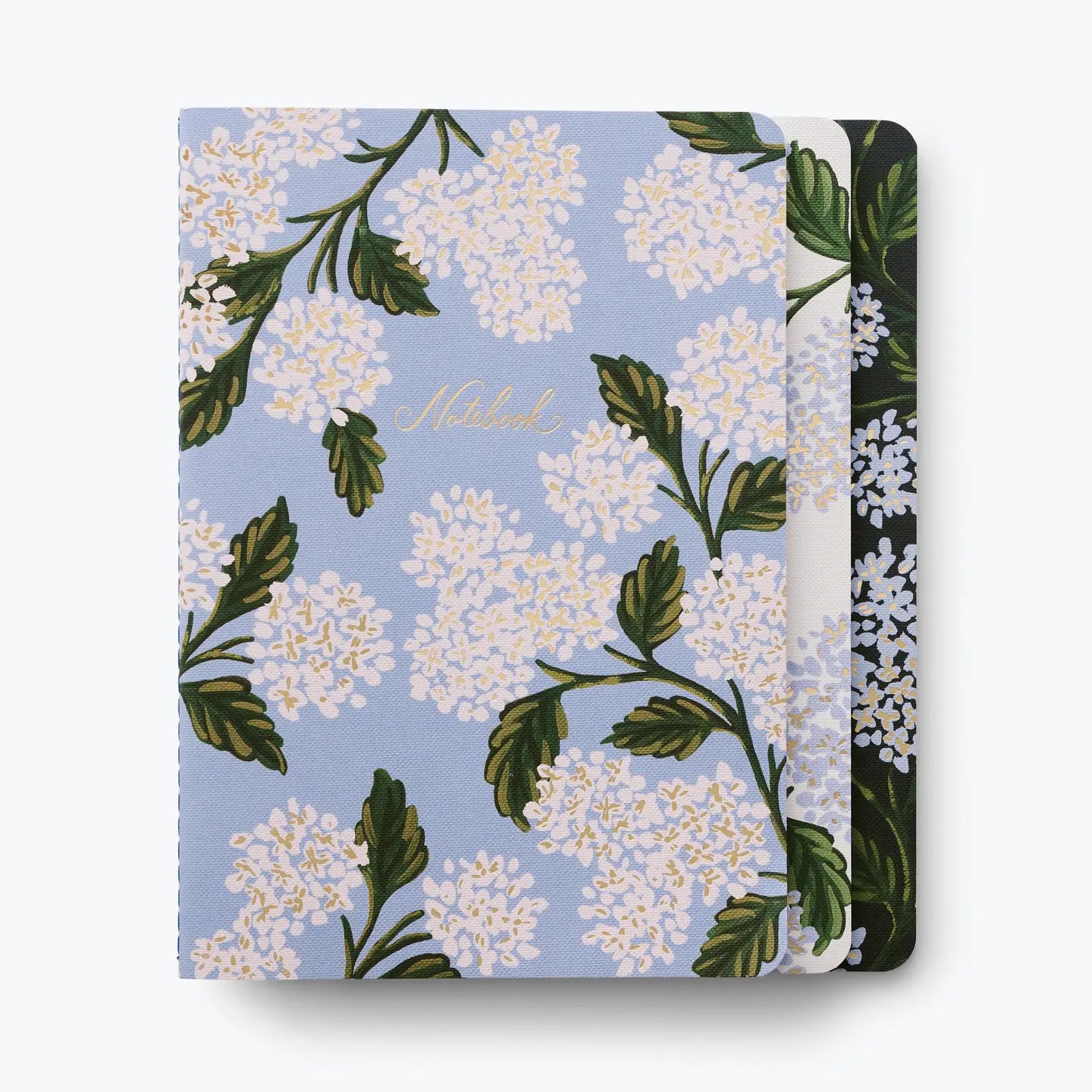 Hydrangea Notebook - Set of 3