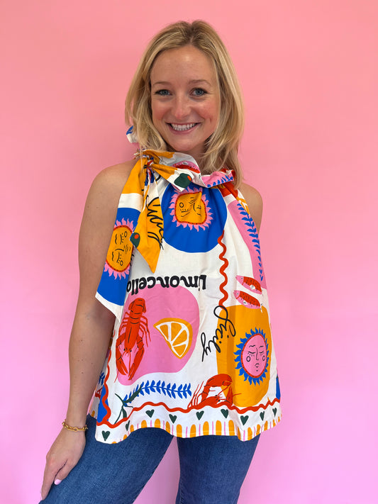 Bridget Bow Sicily Calls Top