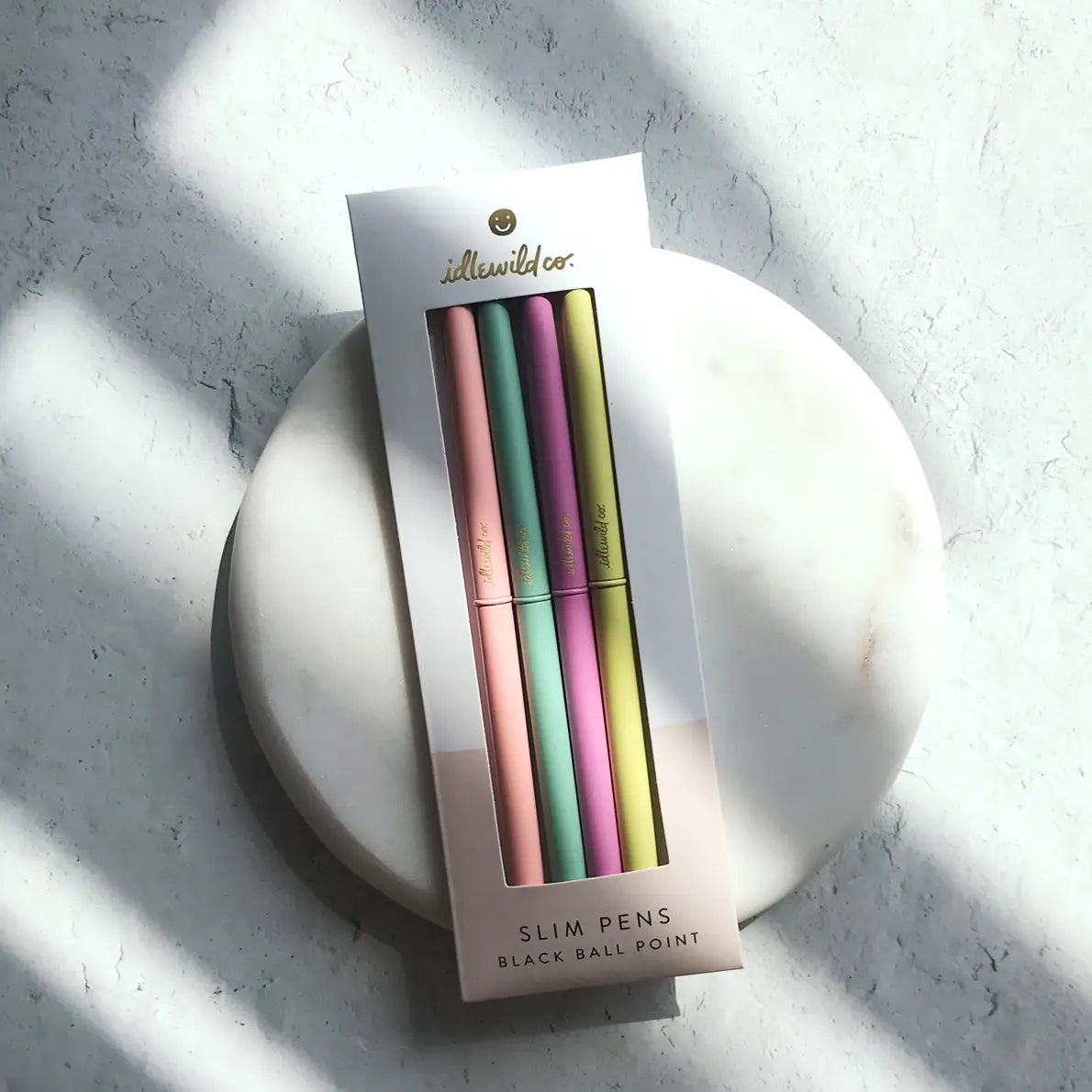 Pastel Slim Pen Set