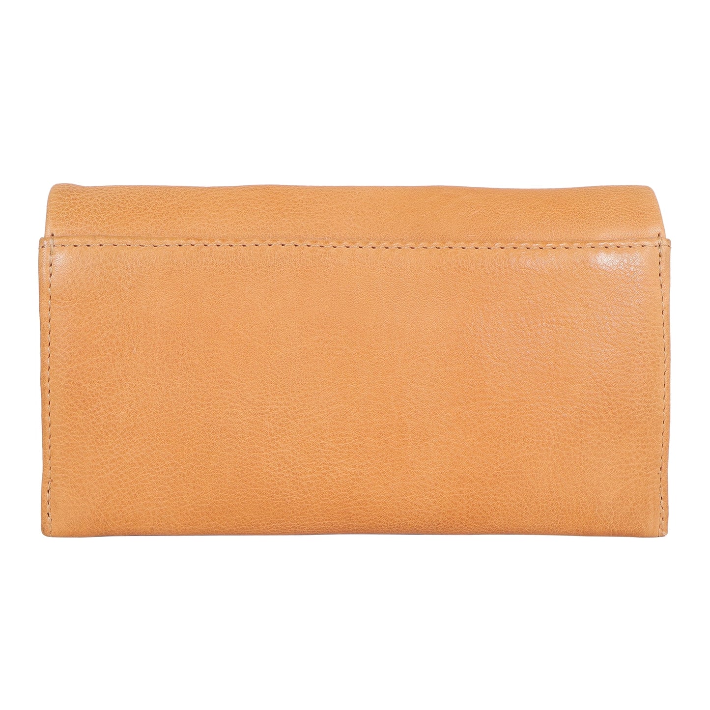 Camel Heart Embroidered Wallet