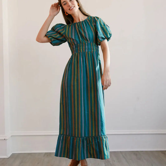 Lauren Stripe Jardin Dress