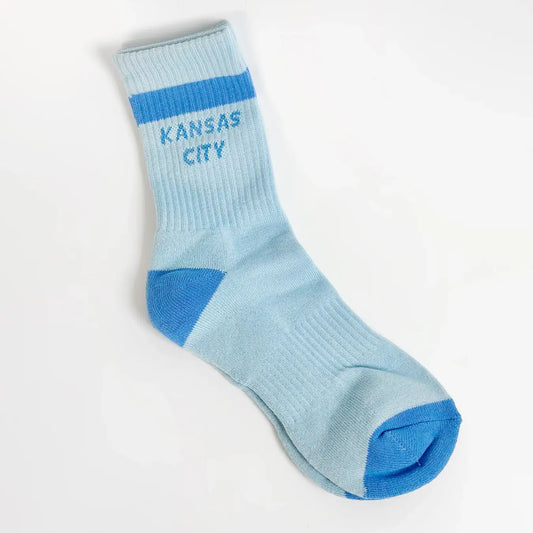 Kansas City Crew Socks - Blue