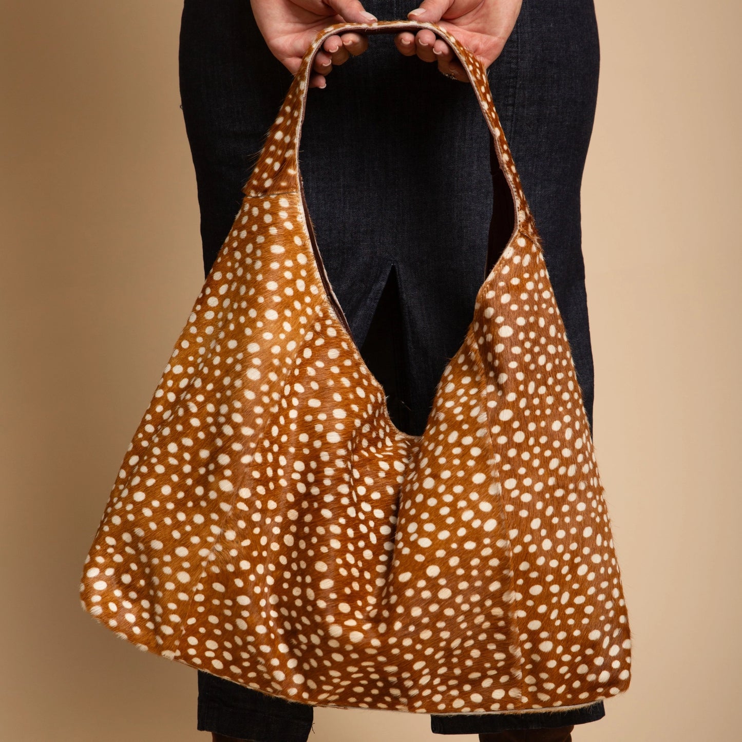 Lindsey Handcrafted Leather Tote - Hide