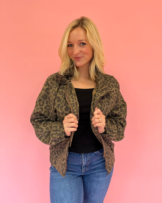 Kendall Cheetah Jacket