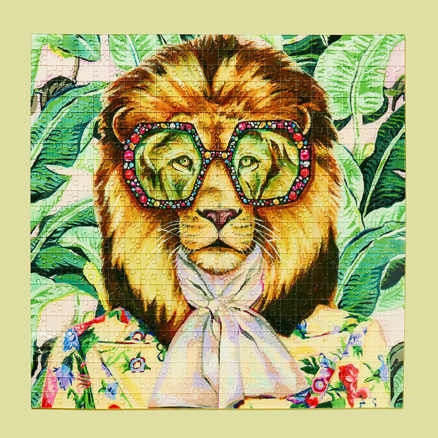 Louis the Lion Acrylic Puzzle