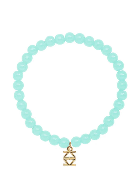 Lena Beaded Bracelet - Turquoise