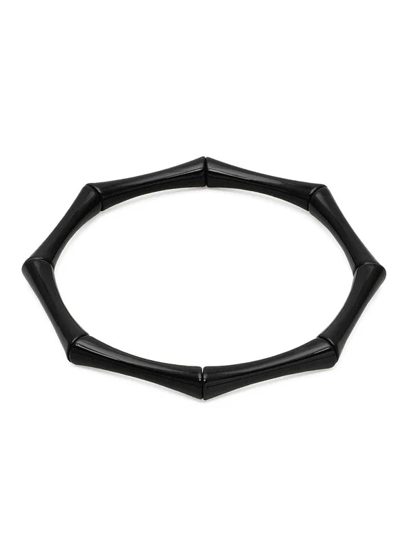 Mandi Bamboo Bracelet - Black