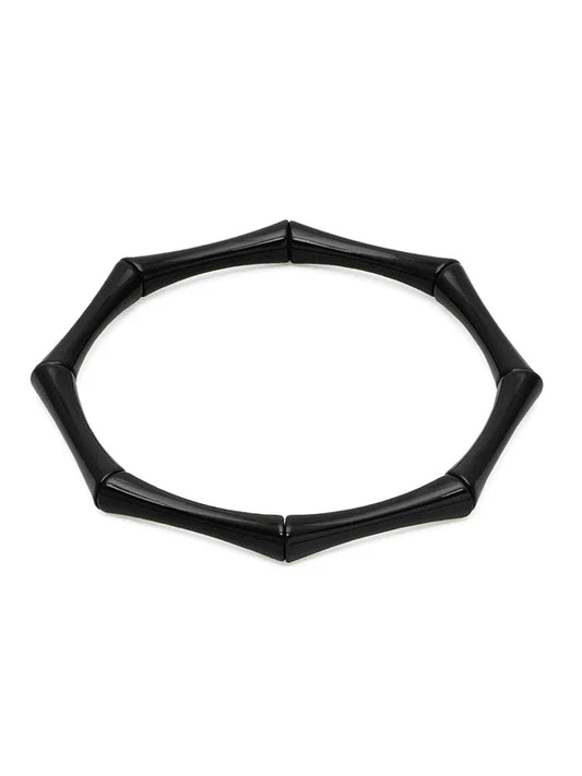 Mandi Bamboo Bracelet - Black