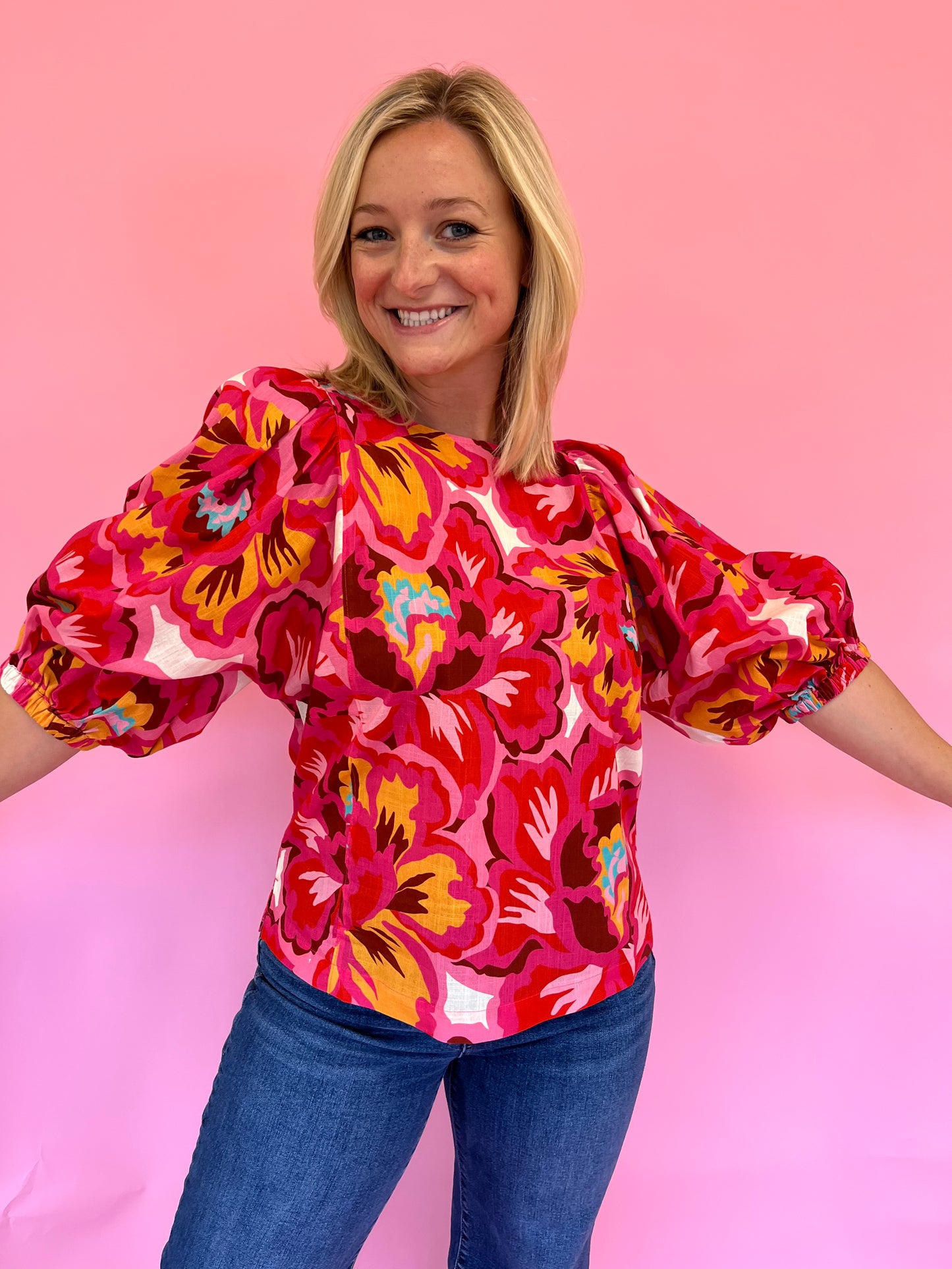 Lottie Top - Paper Flower