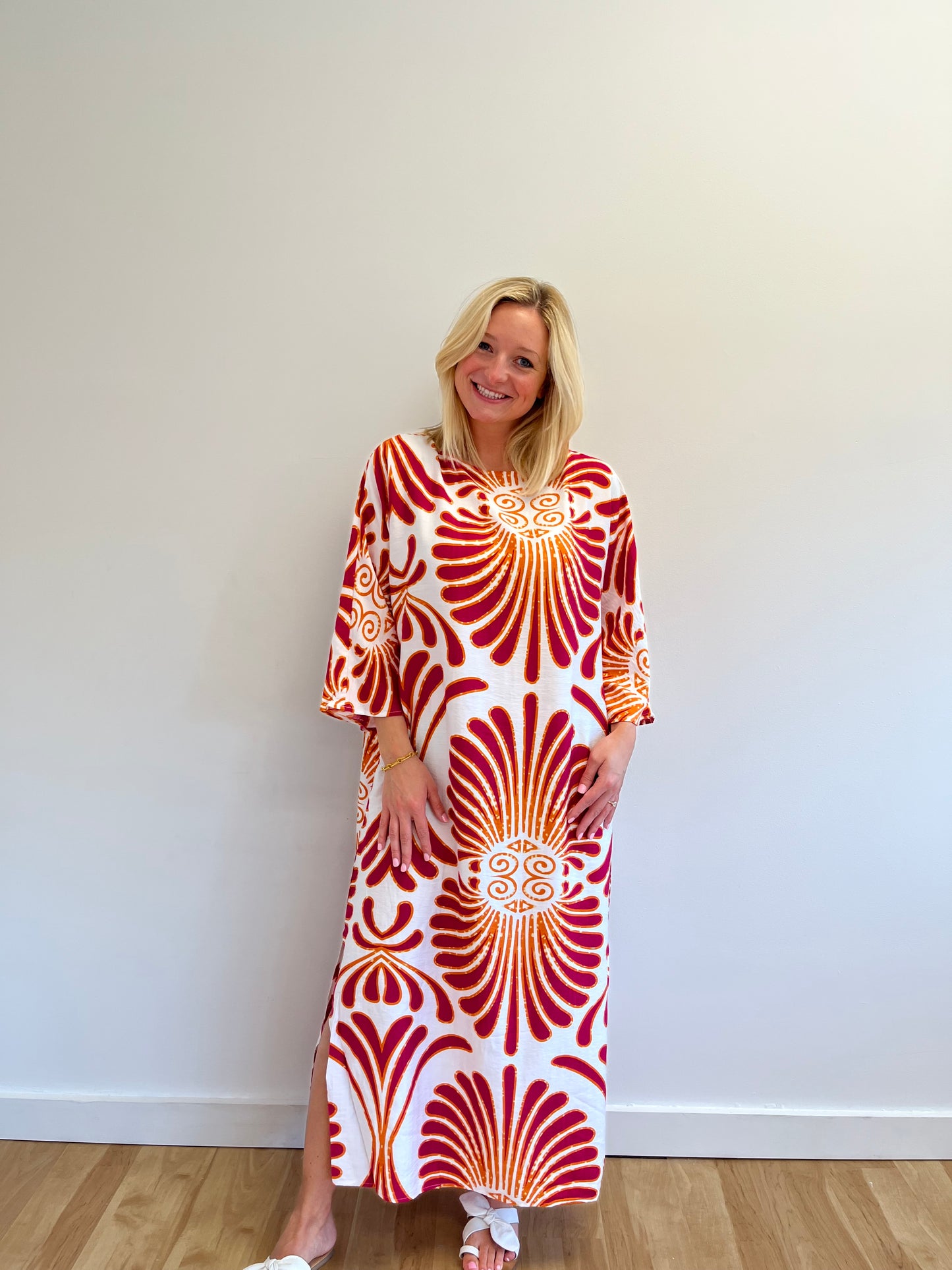 Sandie Flowy Dress - Pink