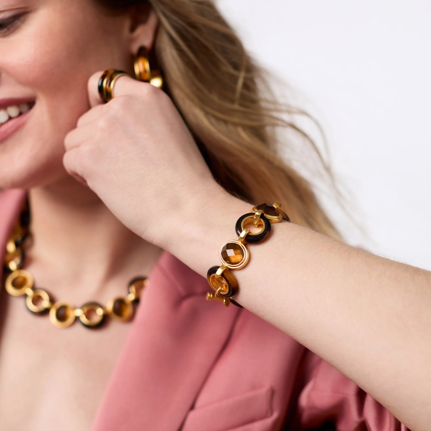 Carnaby Stone Bracelet - Tortoiseshell
