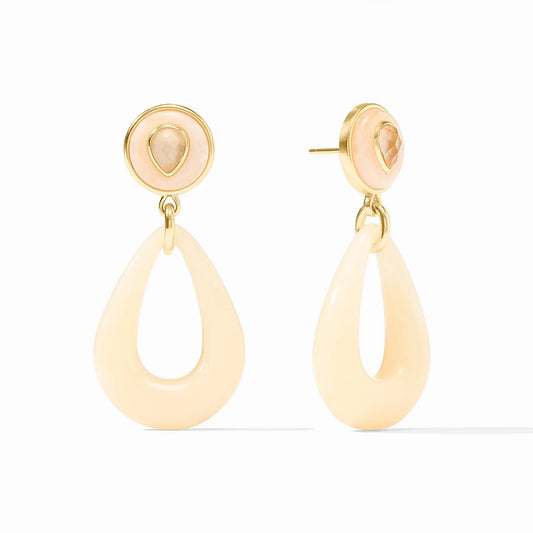 Carnaby Statement Earring - Ivory